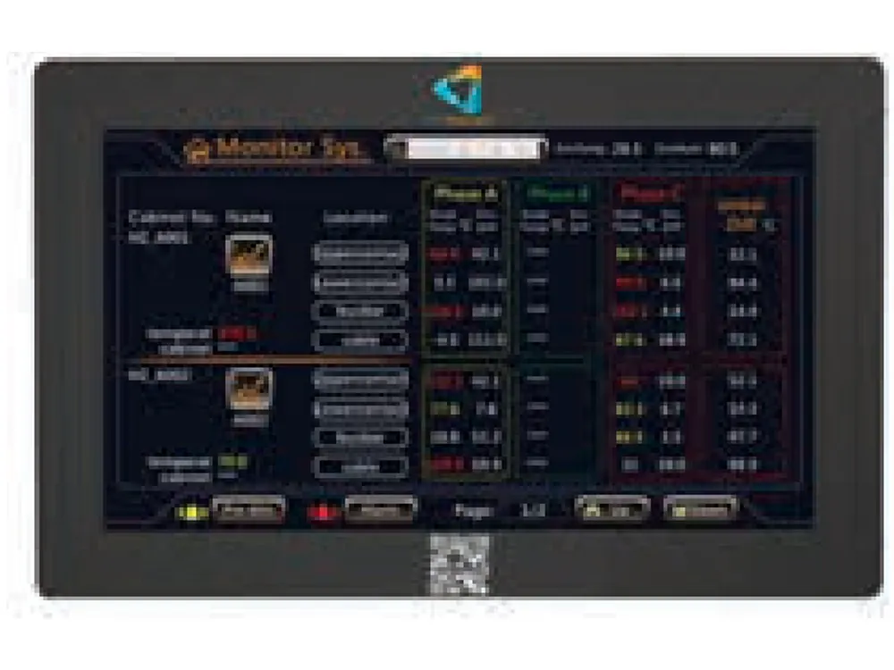 PTSPW2000F HMI touchscreen receiving module